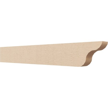 Ekena Millwork 2in. W x 4in. H x 28in. L Carmel Woodgrain TimberThane Rafter Tail, Primed Tan RFTUR02X04X28CARRCPR
